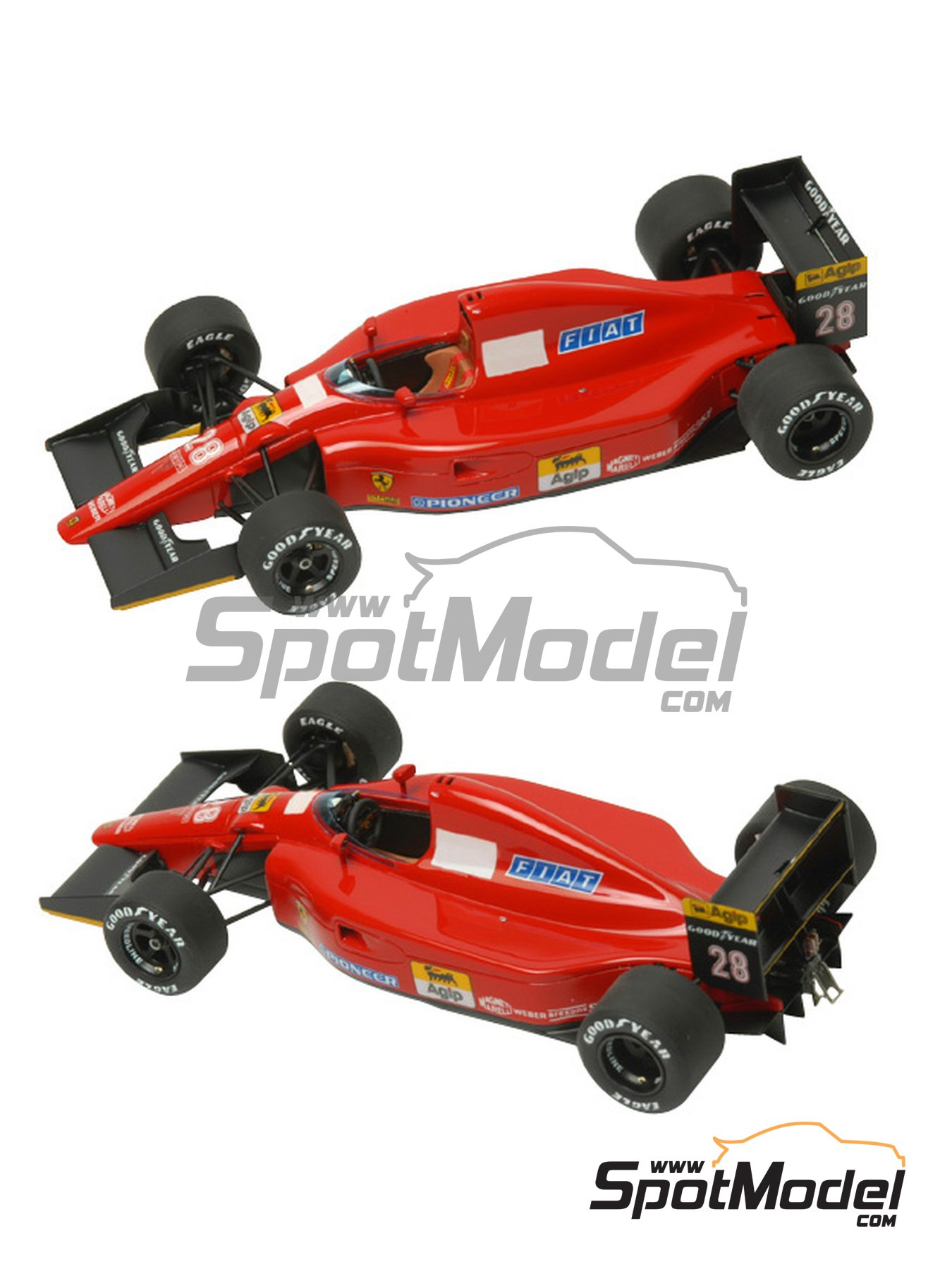 Tameo Kits TMK348 Car scale model kit 1/43 scale Ferrari 642